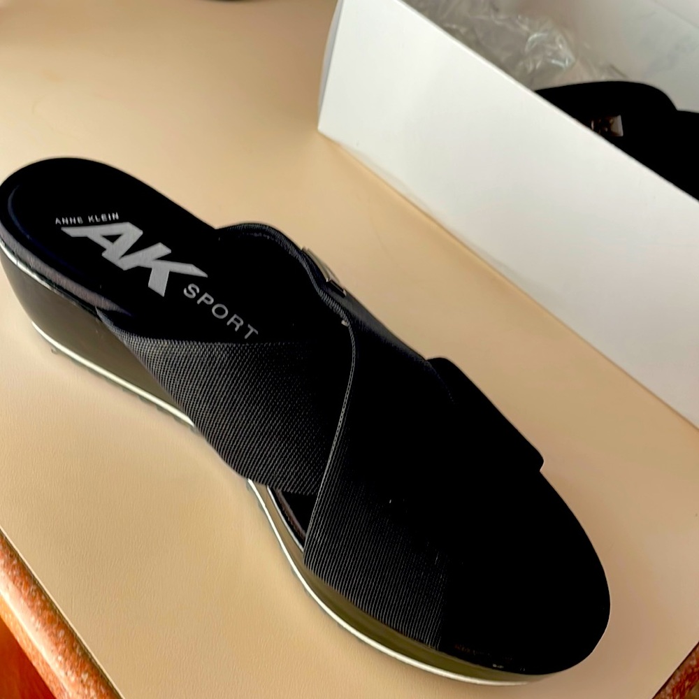 Anne Klein platform sandals
